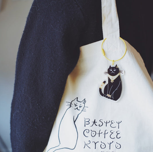 ネコのアクリルキーホルダー