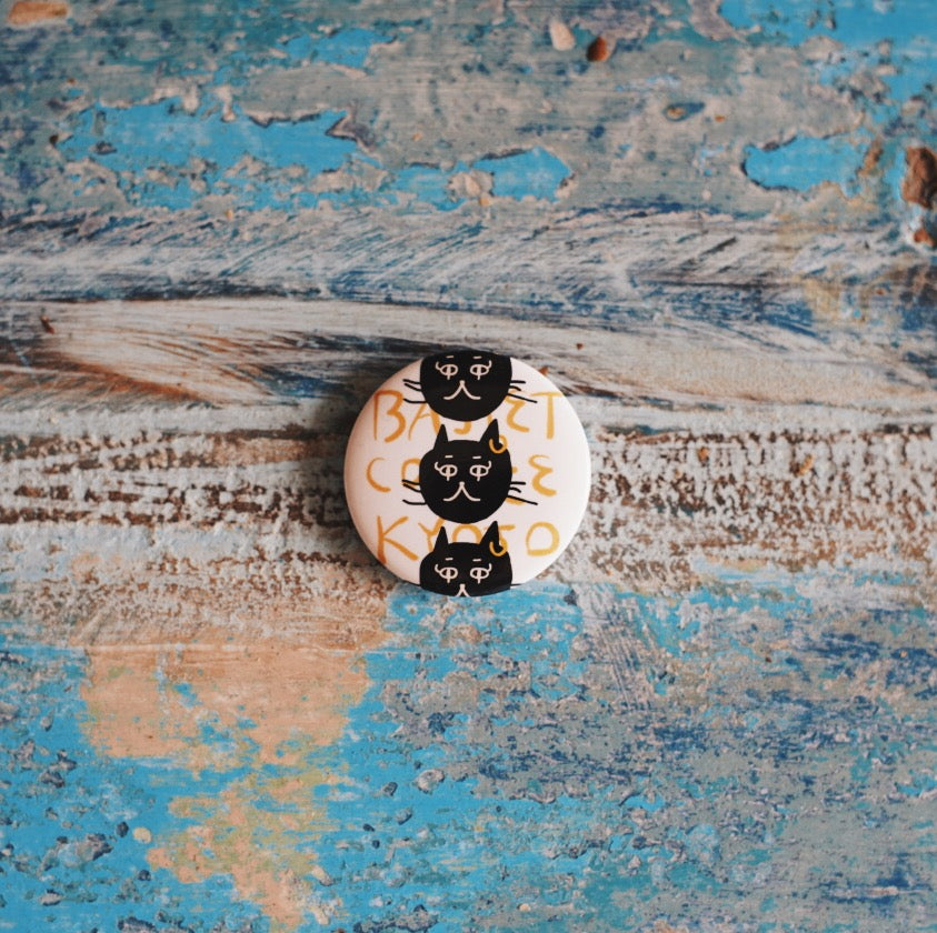 ネコ缶バッジ